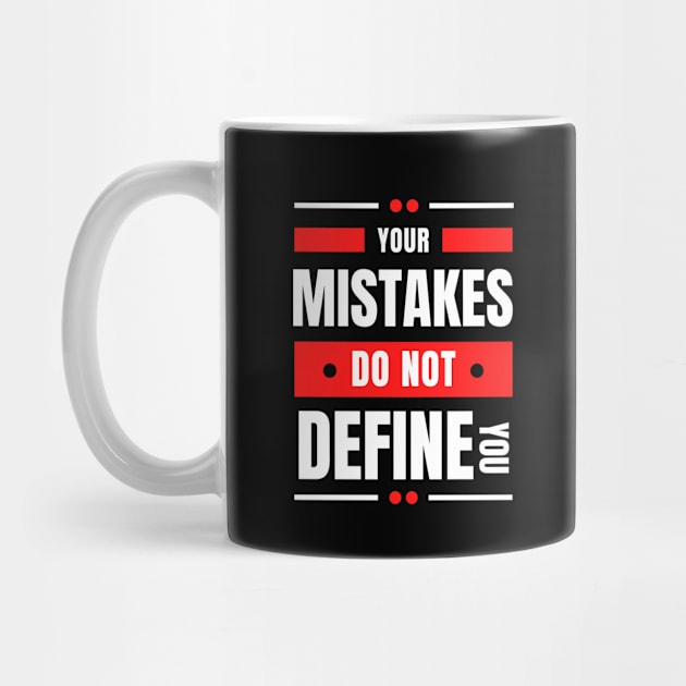 Your Mistakes Do Not Define You | Christian Saying by All Things Gospel